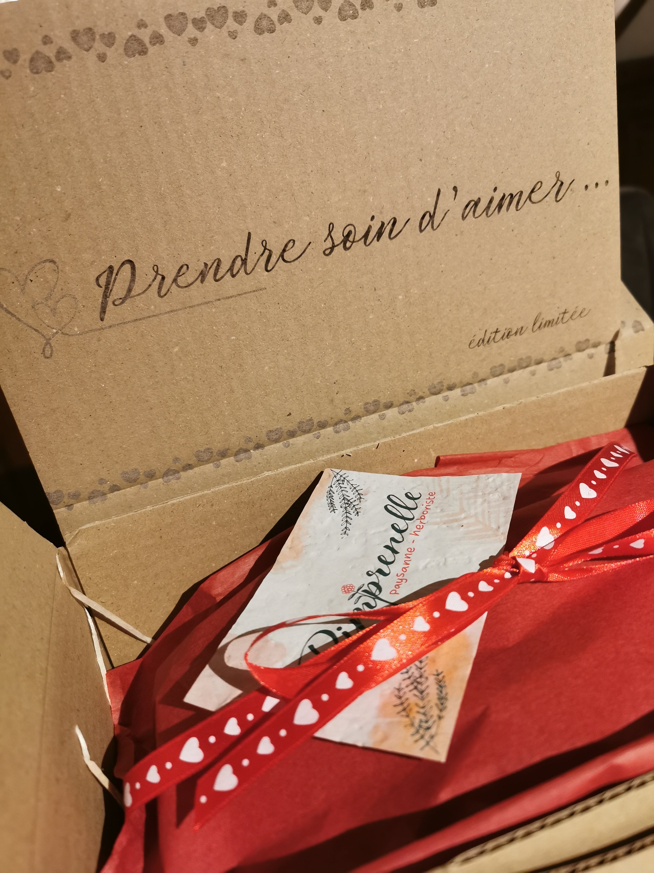 Coffret Saint-Valentin – Prendre soin d’aimer