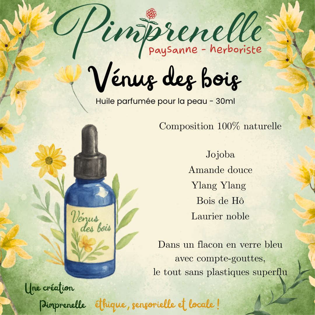 Huile parfumée La vénus des bois