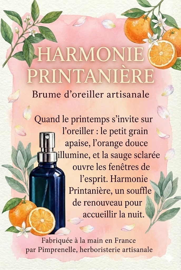 Brume d'oreiller Harmonie Printanière